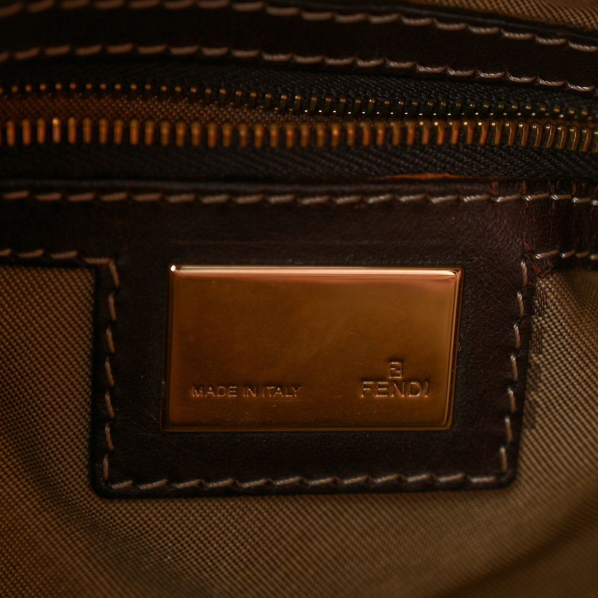 Fendi Denim Mama Baguette Pink 6 of 11