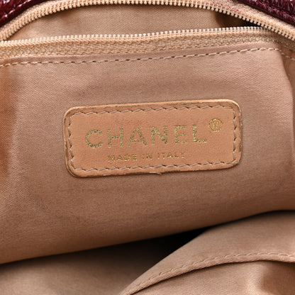 Chanel Vinyl Medium Rock and Chain Flap Bordeaux 6 of 13