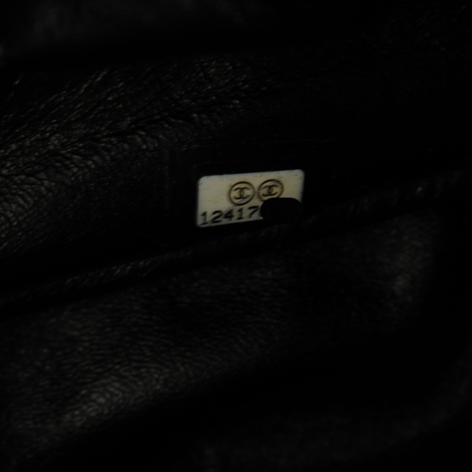 Chanel Metallic Aged Calfskin Quilted Large Reissue Camera Case Black 6 of 7