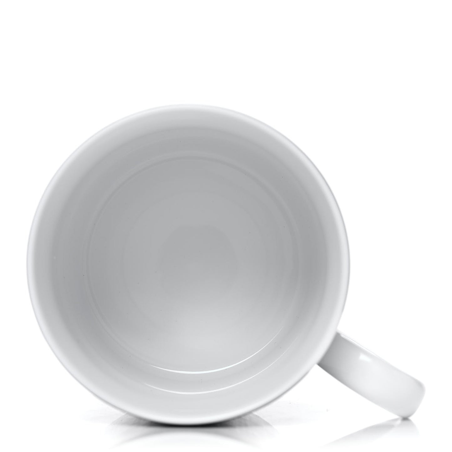 Porcelain H Deco Mug N°2 Black