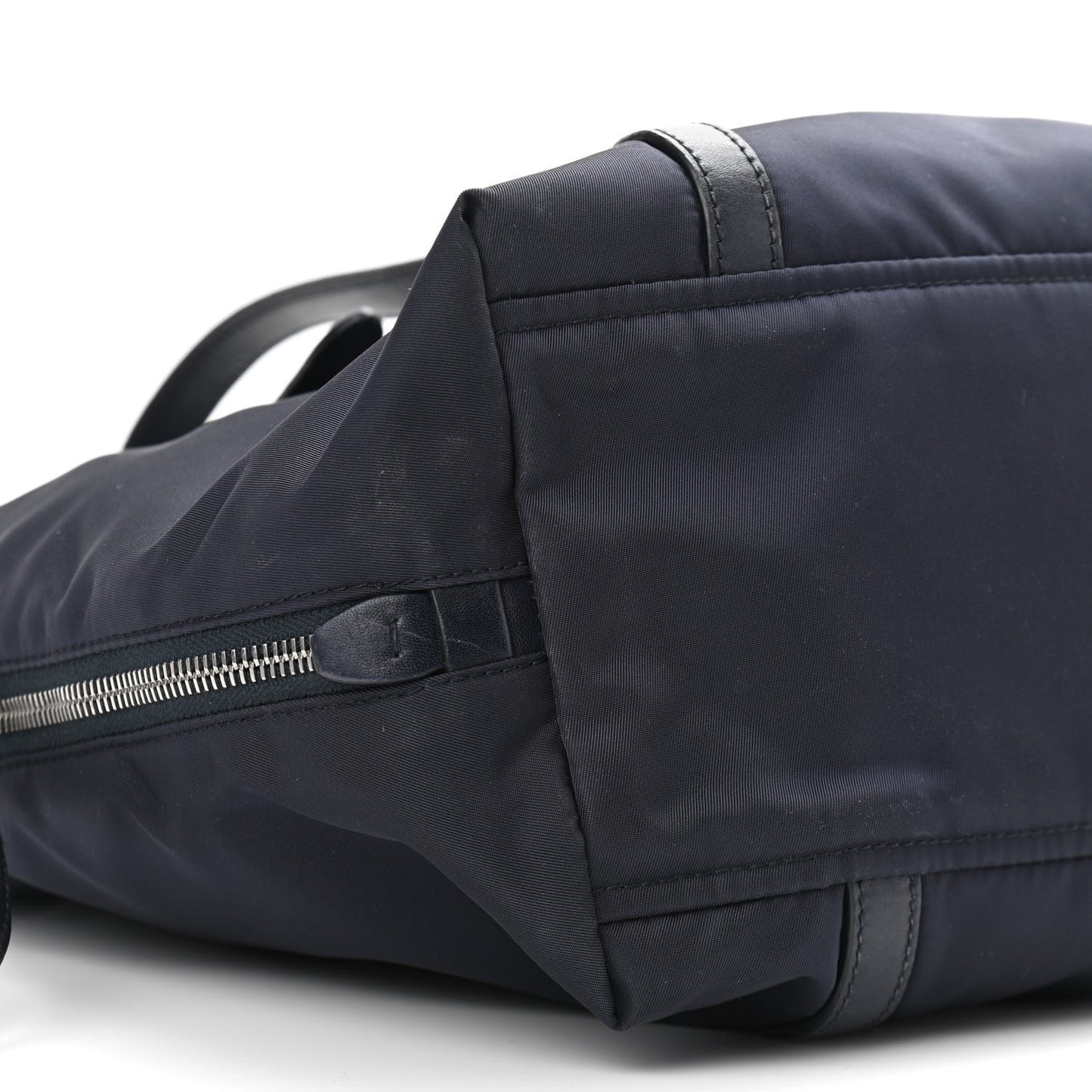 Tessuto Nylon Soft Calf Tote Black