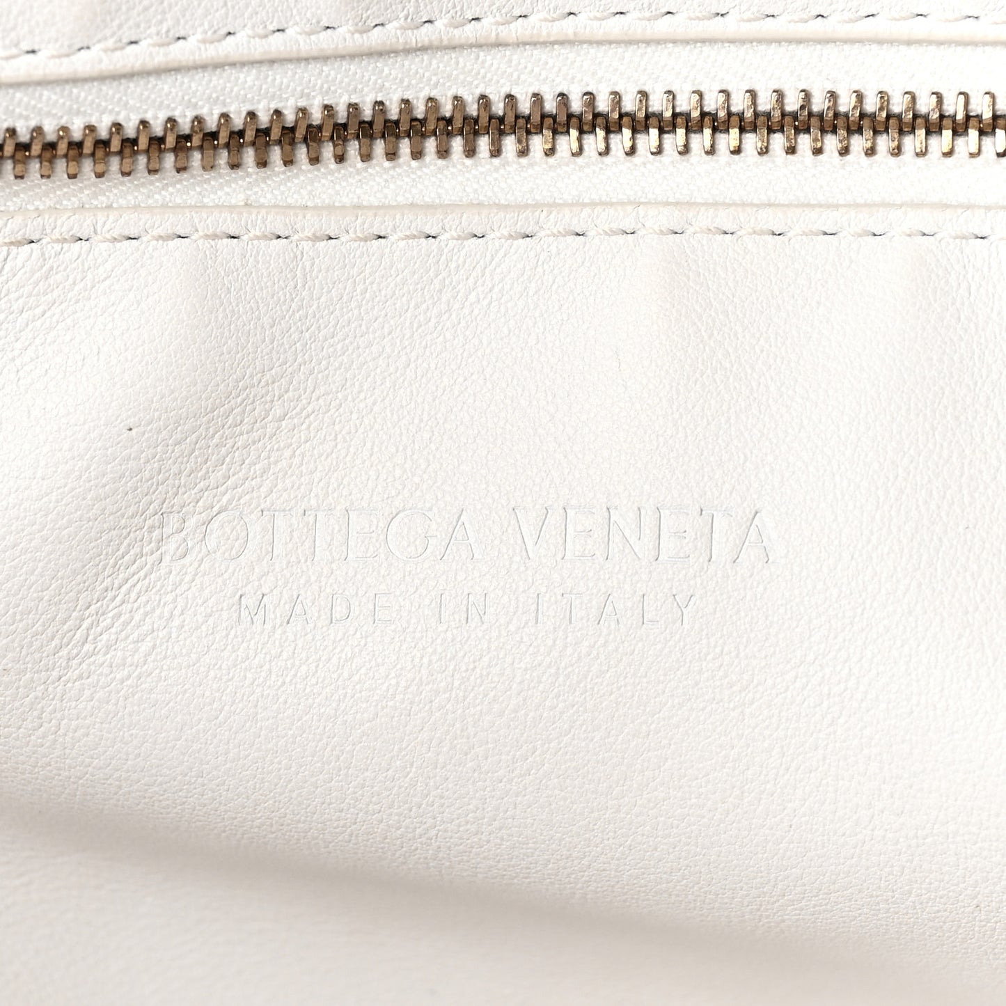 Nappa Intrecciato Tote Bag White