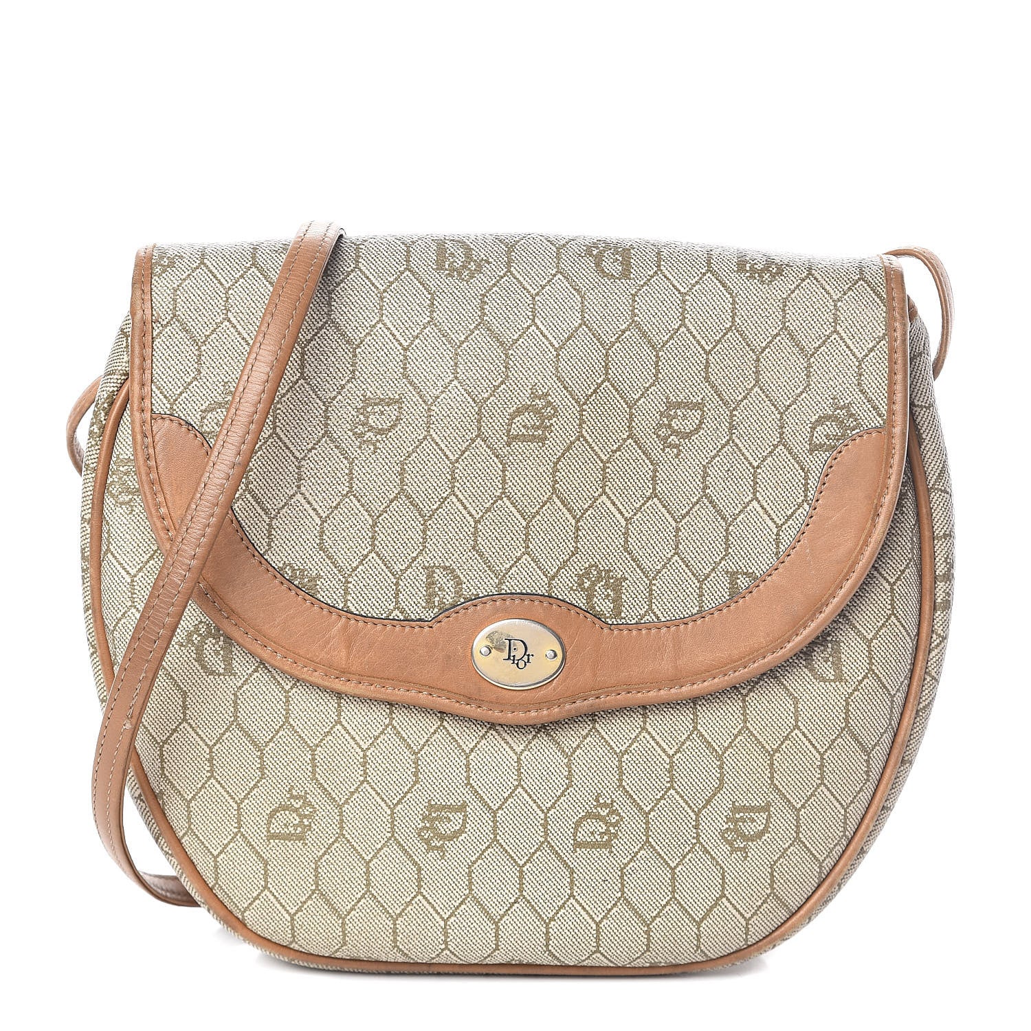 Christian Dior Monogram Flap Messenger Brown 1 of 9