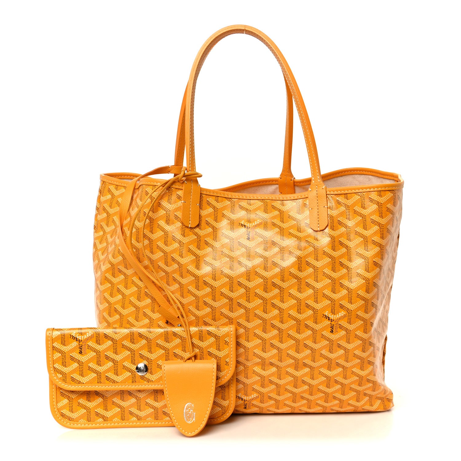 Goyard Goyardine Saint Louis PM Yellow 3 of 13