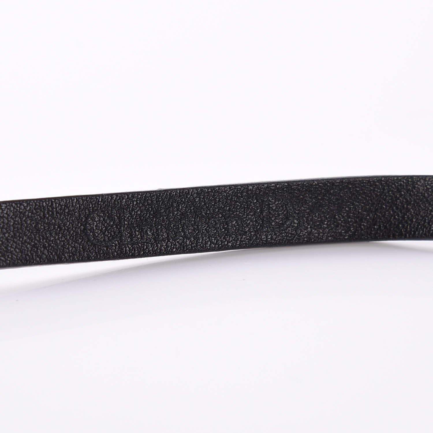 Christian Dior Calfskin J'Adior Logo Choker Necklace Black 6 of 8