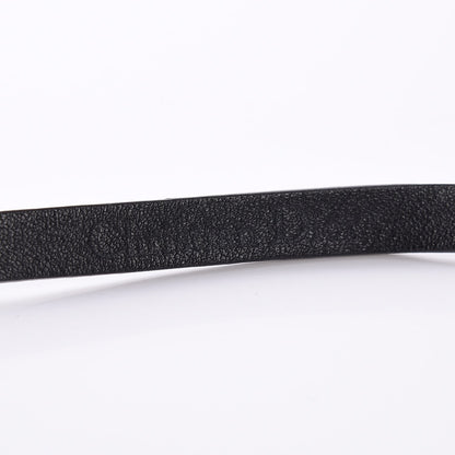 Christian Dior Calfskin J'Adior Logo Choker Necklace Black 6 of 8