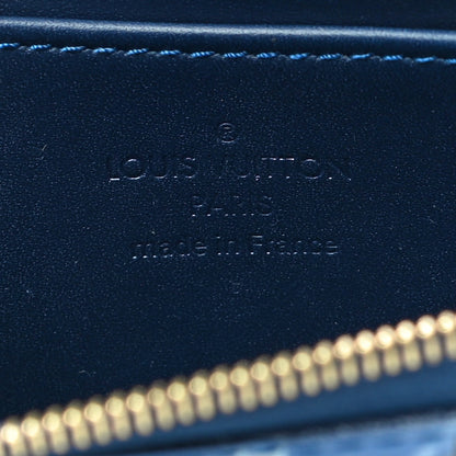 Louis Vuitton Vernis Ikat Zippy Coin Purse Grand Blue 5 of 8
