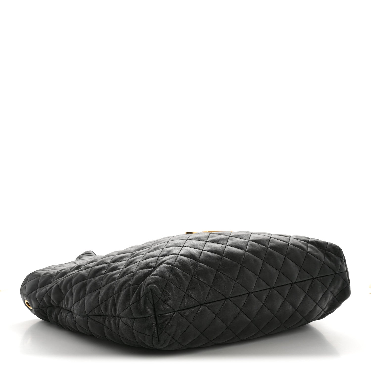 Saint Laurent Lambskin Quilted Maxi Icare Shopping Tote Black 6 of 18