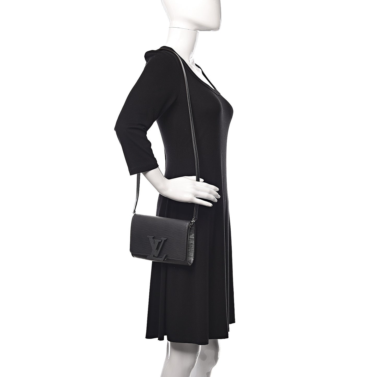 Epi Louise Strap PM Anthracite Nacre