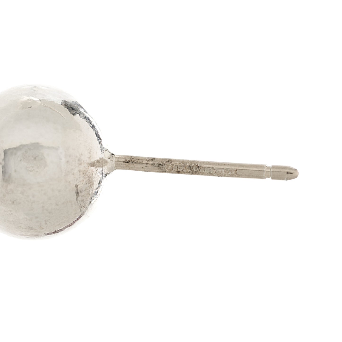 Sterling Silver 8mm HardWear Ball Earrings