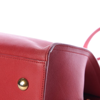 Saint Laurent Calfskin Small Classic Y Cabas Rouge Orient 17 of 19