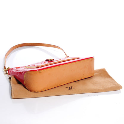 Louis Vuitton Vernis Mallory Square Rouge 4 of 7