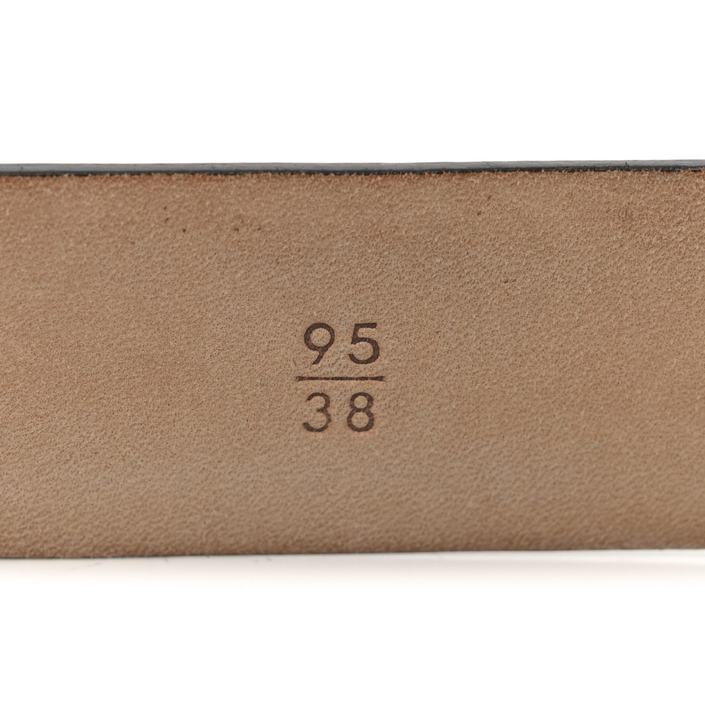 Calfskin Belt 95 38 Black