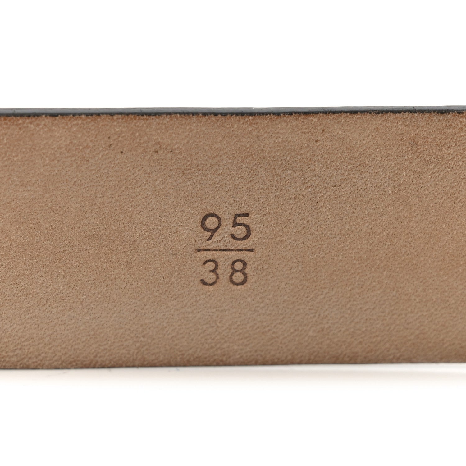 Chanel Calfskin Belt 95 38 Black 6 of 7