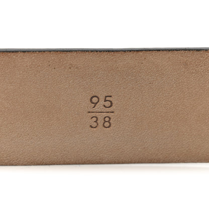 Chanel Calfskin Belt 95 38 Black 6 of 7