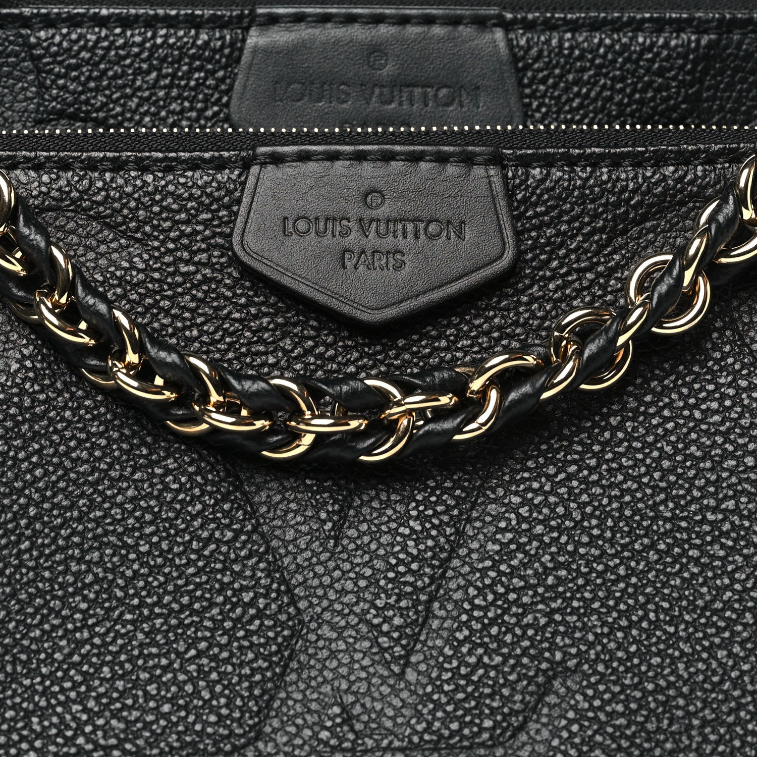 Louis Vuitton Empreinte Monogram Giant Multi Pochette Accessories Black 8 of 10