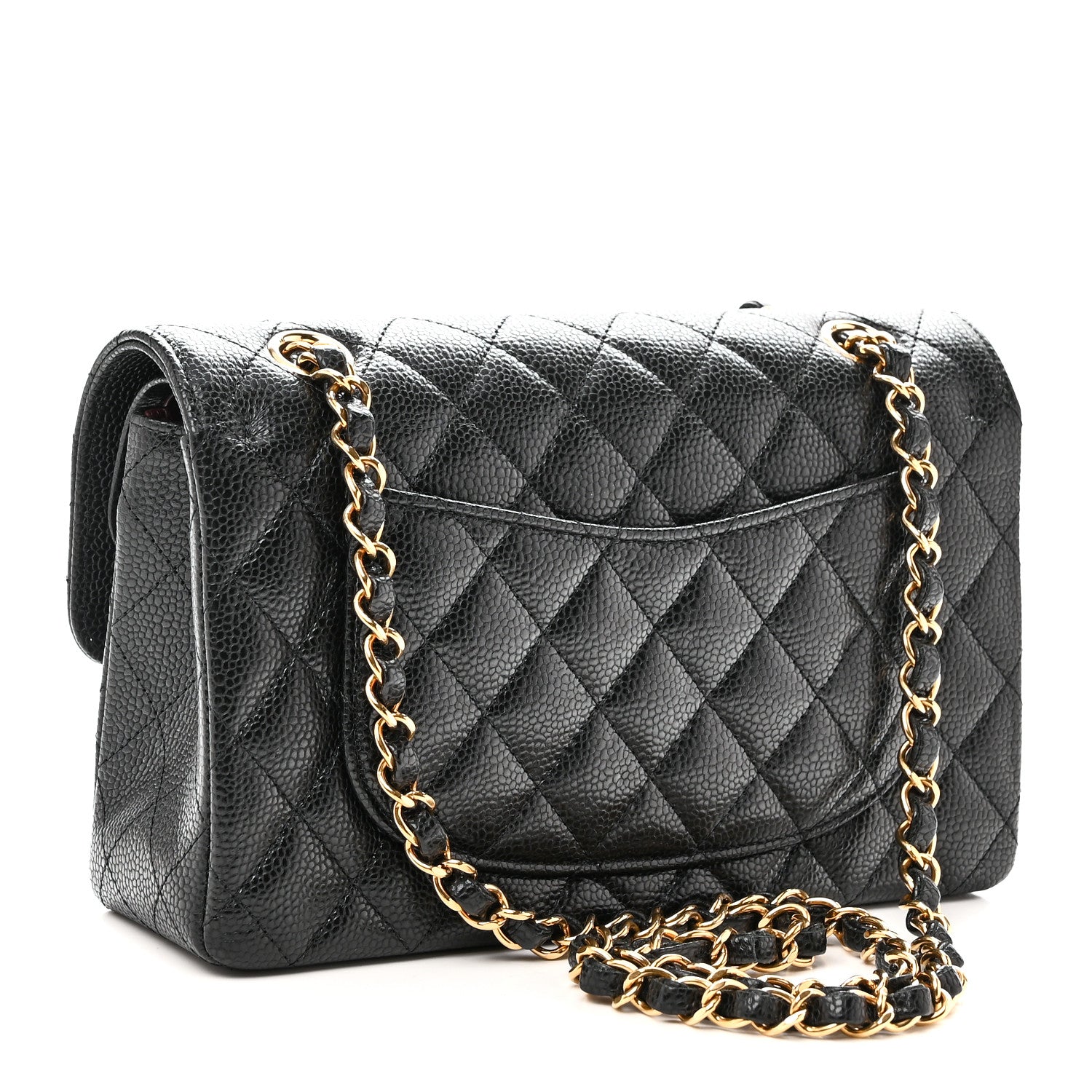Chanel Caviar Quilted Small Double Flap Black 3 of 11