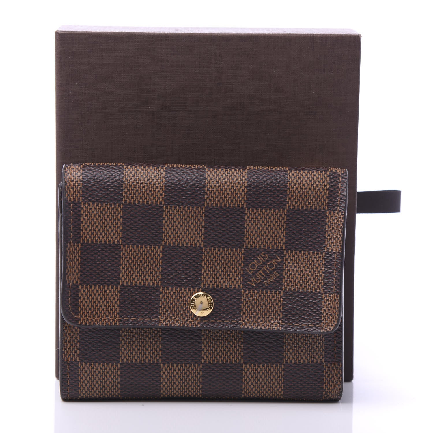 Louis Vuitton Damier Ebene Anais Wallet 8 of 8