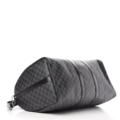Louis Vuitton Damier Graphite Keepall Bandouliere 55 4 of 8