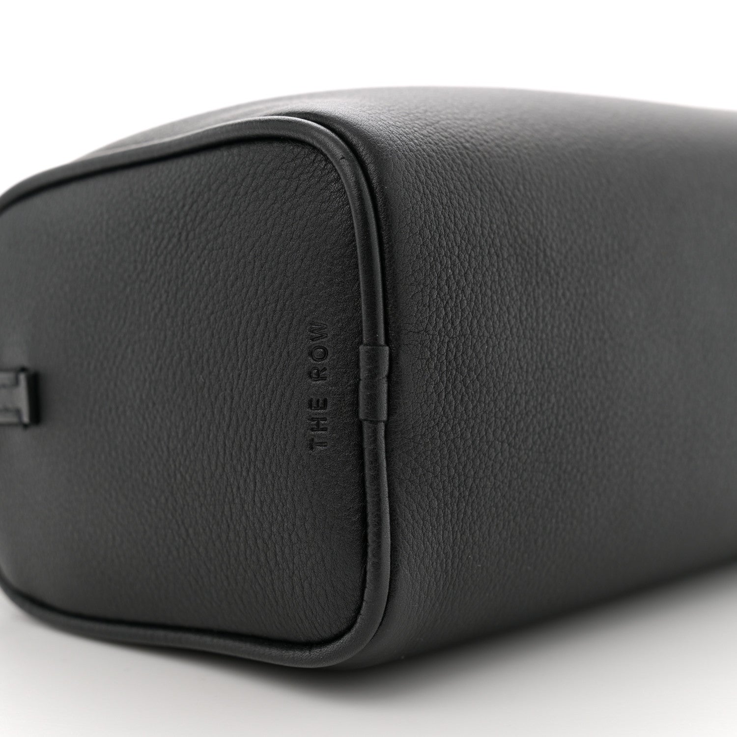The Row Grained Calfskin 90's Bag Black 8 of 9