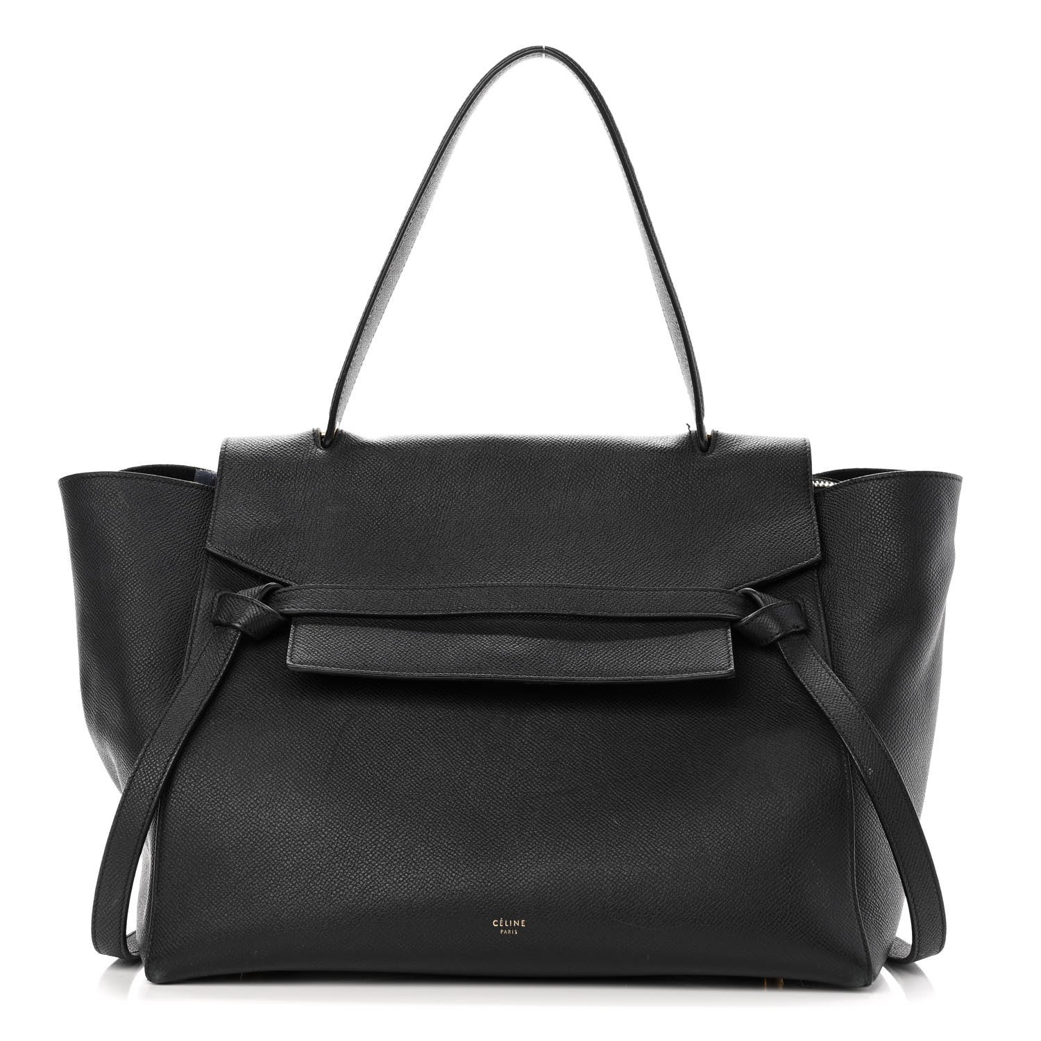 Celine Grained Calfskin Small Belt Bag Black 1 of 13
