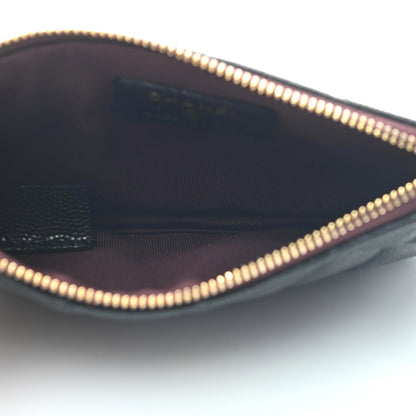 Chanel Caviar Quilted Small Cosmetic Case Black 5 of 7