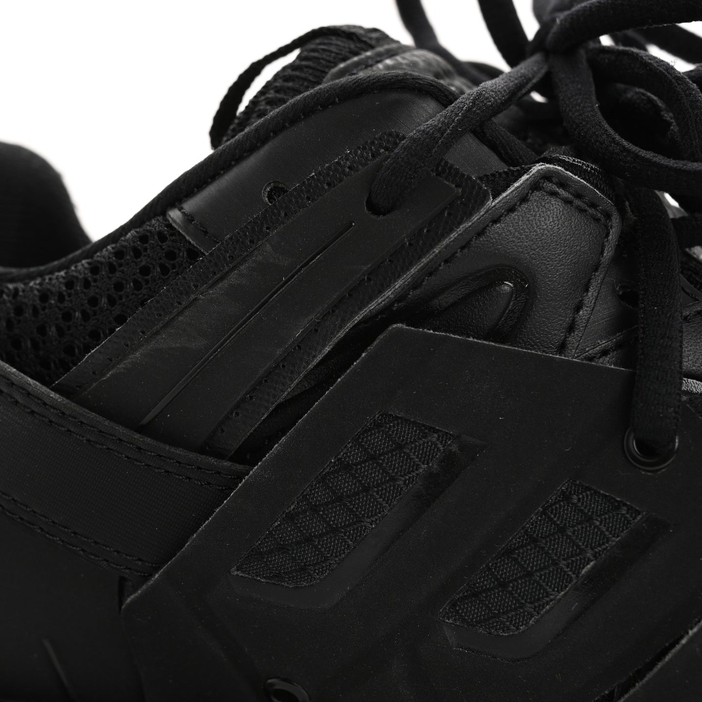 Mesh Nylon Mens Track Sneakers 40 Black