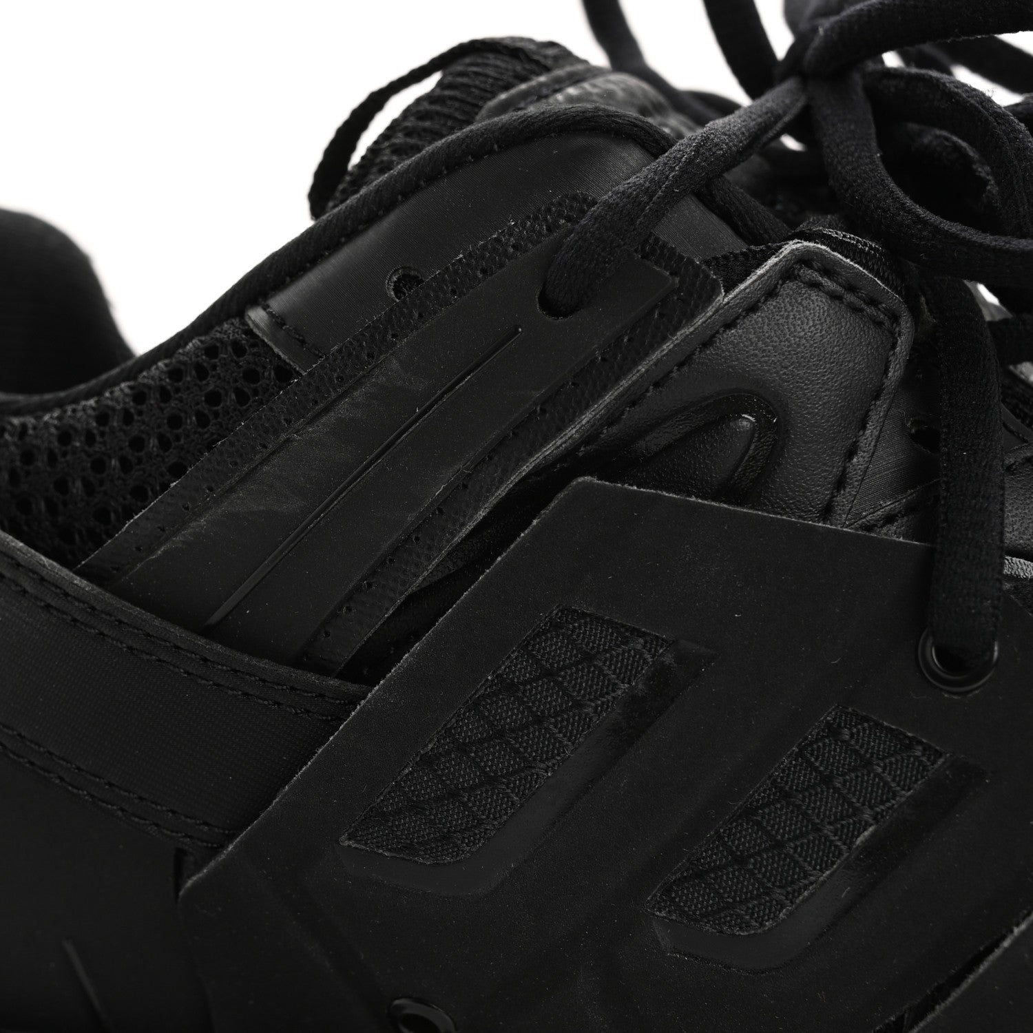 Balenciaga Mesh Nylon Mens Track Sneakers 40 Black 10 of 13