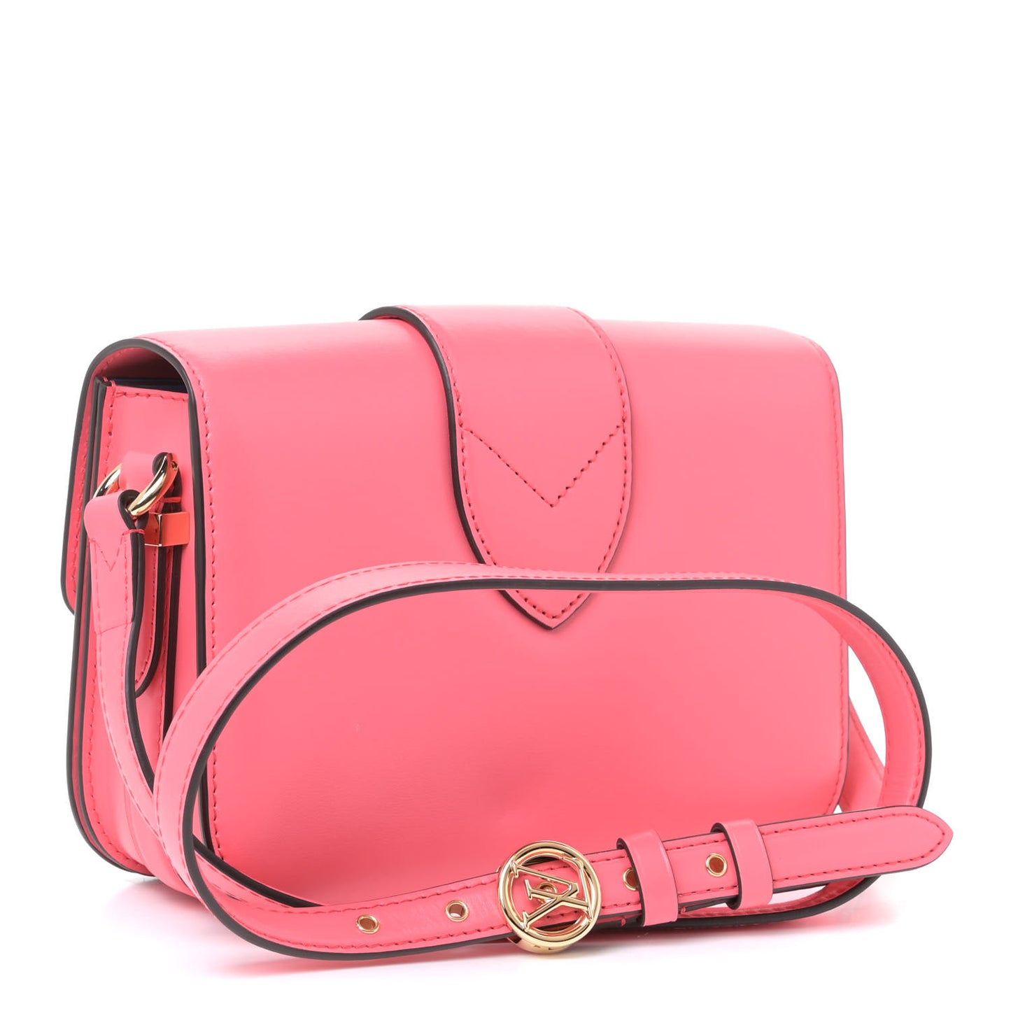 Smooth Calfskin LV Pont 9 Dahlia