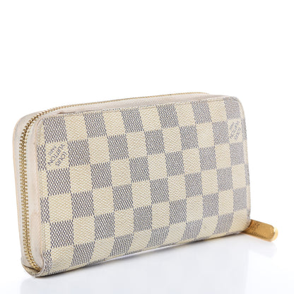 Louis Vuitton Damier Azur Zippy Wallet 3 of 12