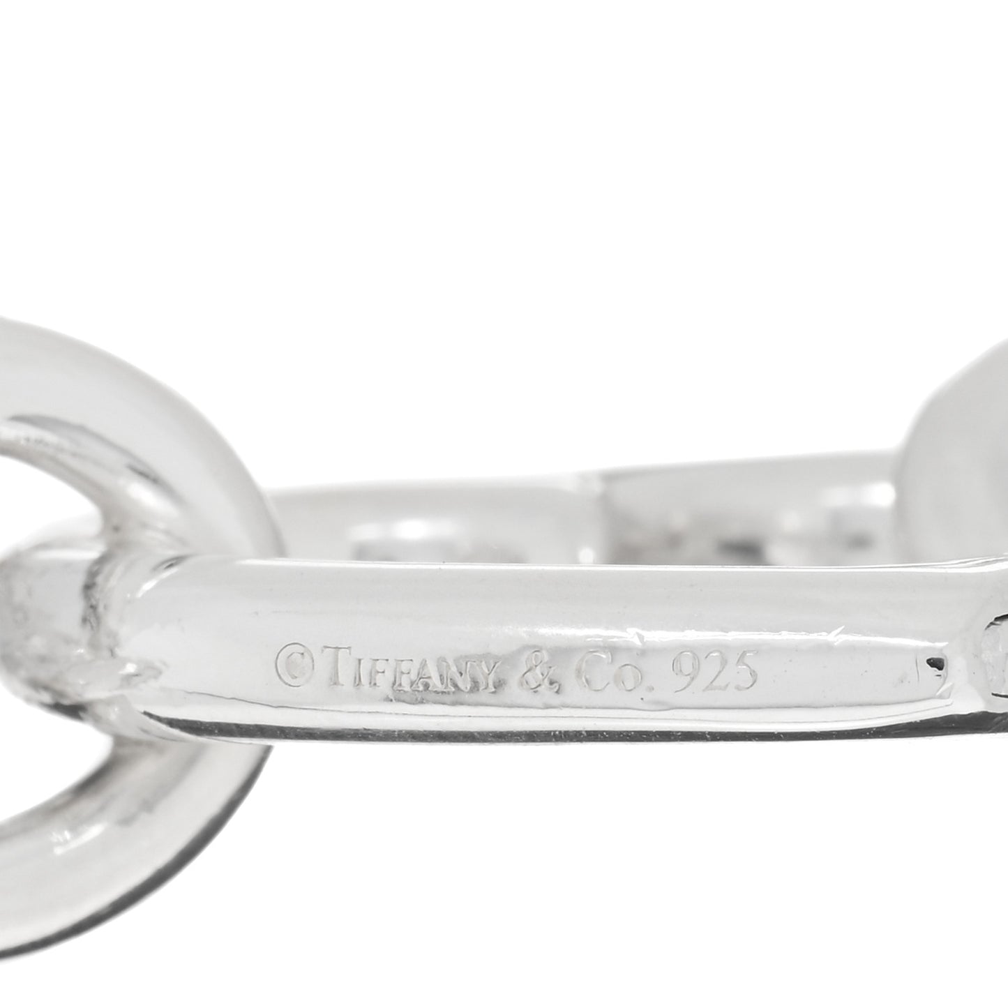 Sterling Silver Open Heart Clasp Bracelet