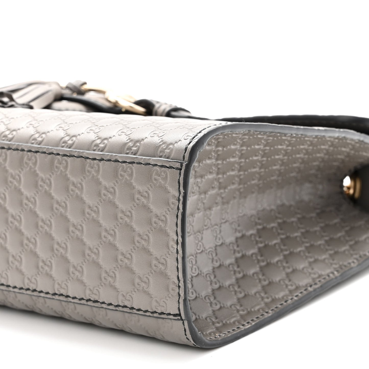 Soft Microguccissima Medium Emily Chain Shoulder Bag Loess