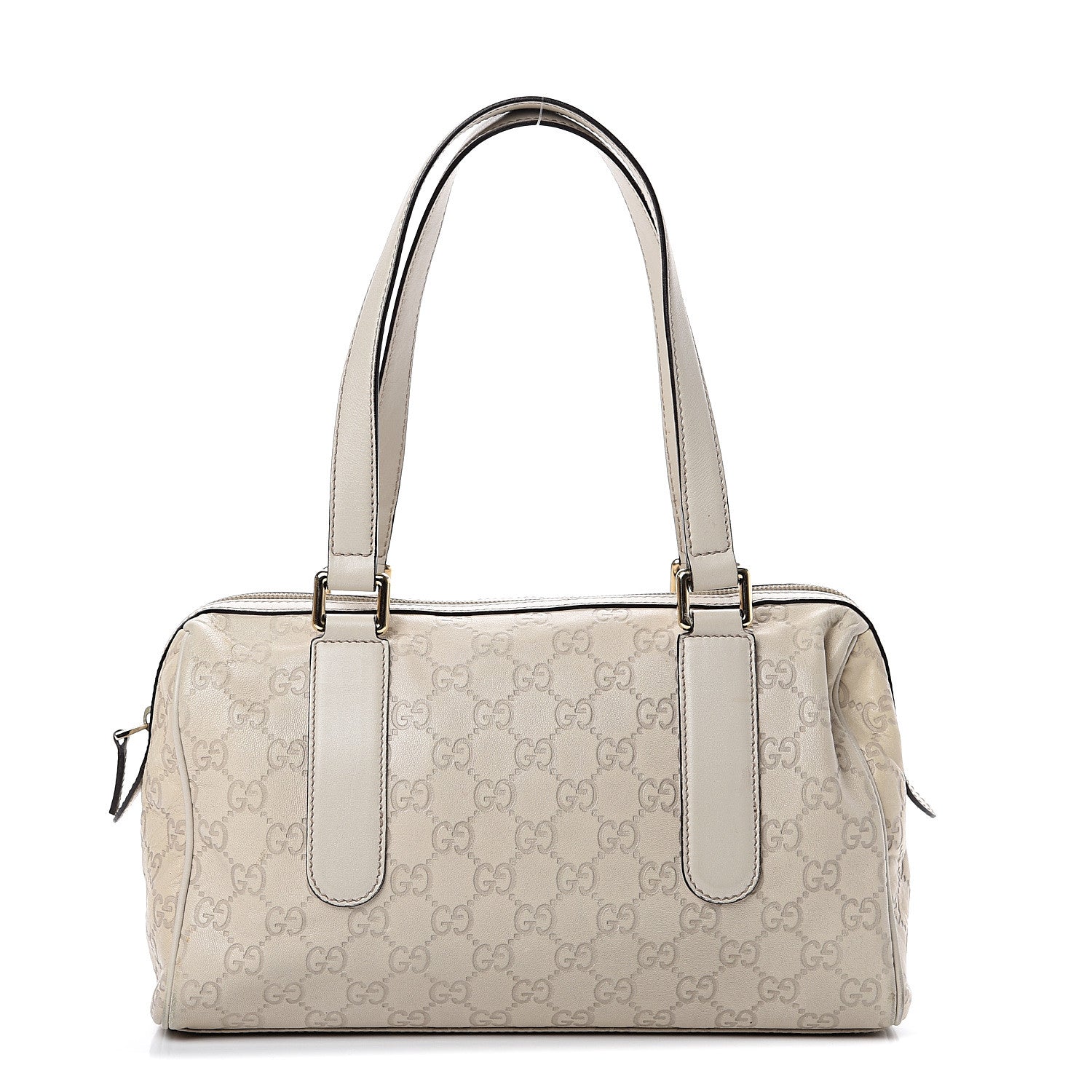 Gucci Guccissima Small Boston White 1 of 15