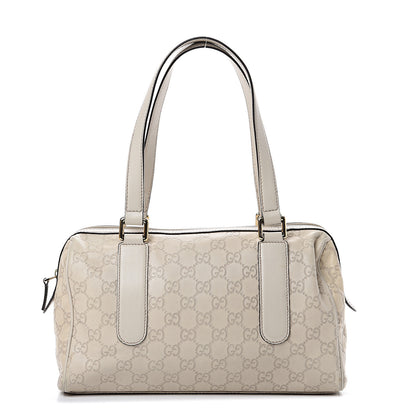 Gucci Guccissima Small Boston White 1 of 15