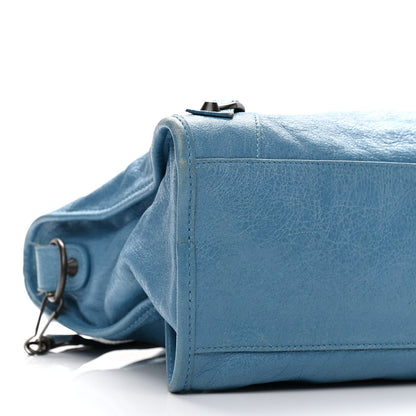 Balenciaga Agneau Classic Hardware City Aquamarine 7 of 9
