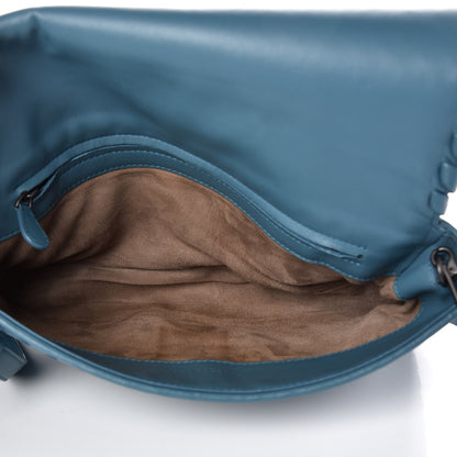 Bottega Veneta Nappa Intrecciato Dahlia Clutch Crossbody Canard 5 of 10