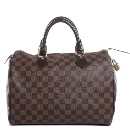 Louis Vuitton Damier Ebene Speedy 30 1 of 7