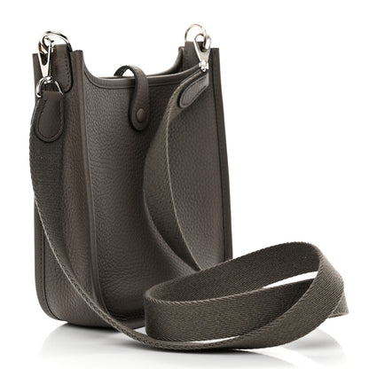 Hermes Taurillon Maurice Evelyne TPM Gris Asphalte 3 of 11