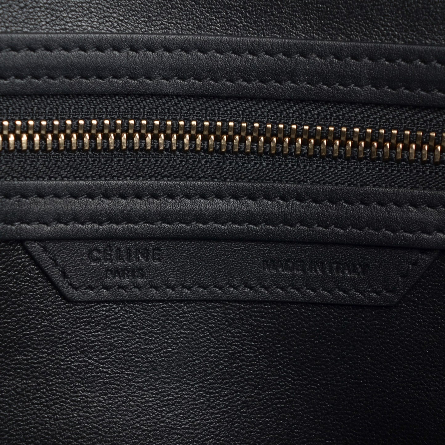 Smooth Calfskin Micro Luggage Black