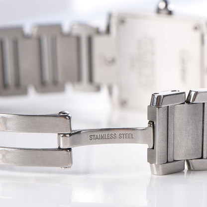 Cartier Stainless Steel 20mm Tank Francaise Quartz Watch 8 of 9
