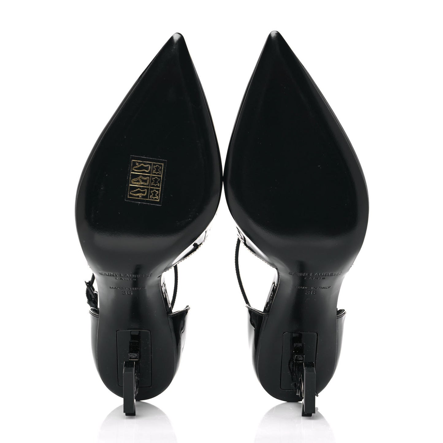 Patent Opyum D'Orsay Pumps 36 Black