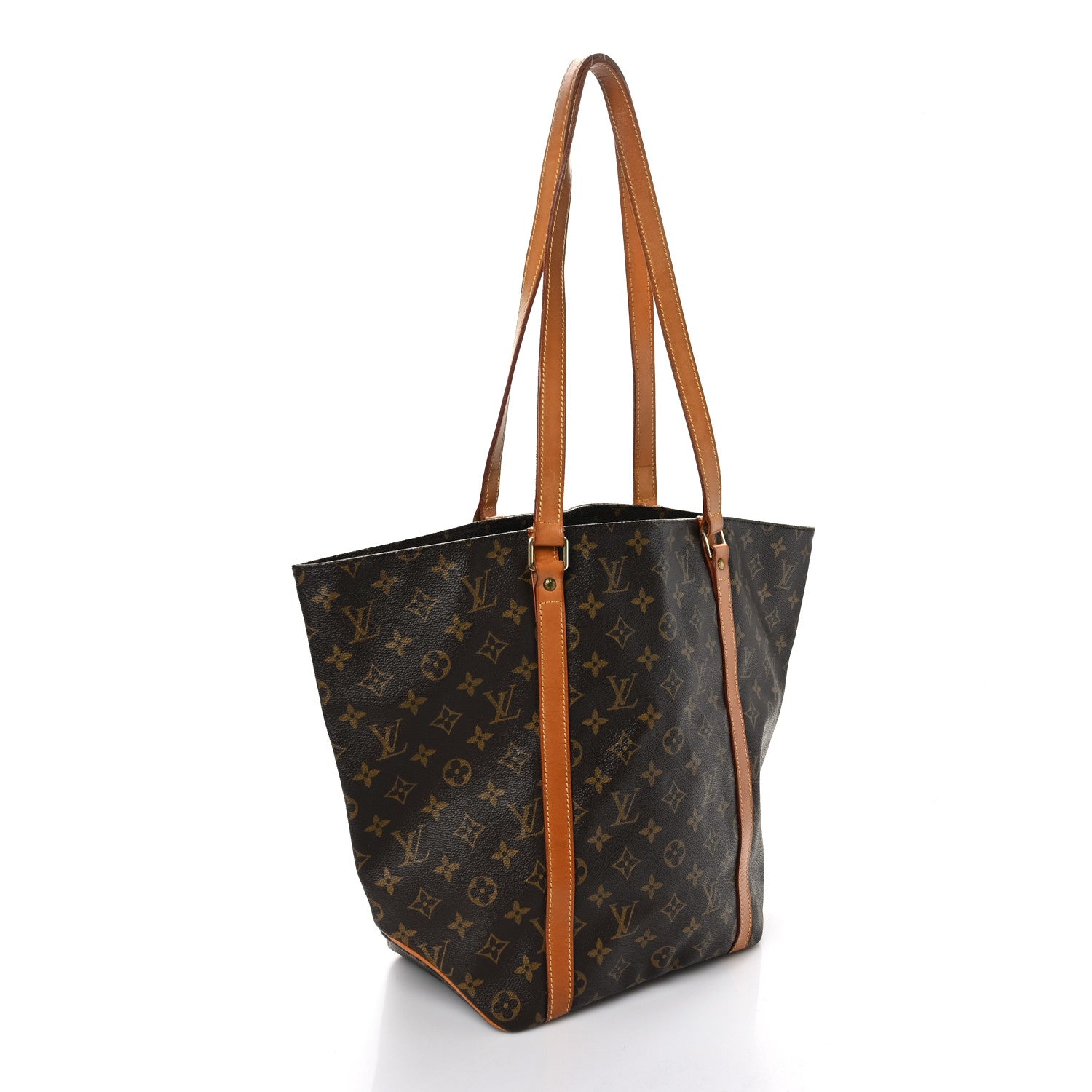 Louis Vuitton Monogram Sac Shopping Tote 3 of 8