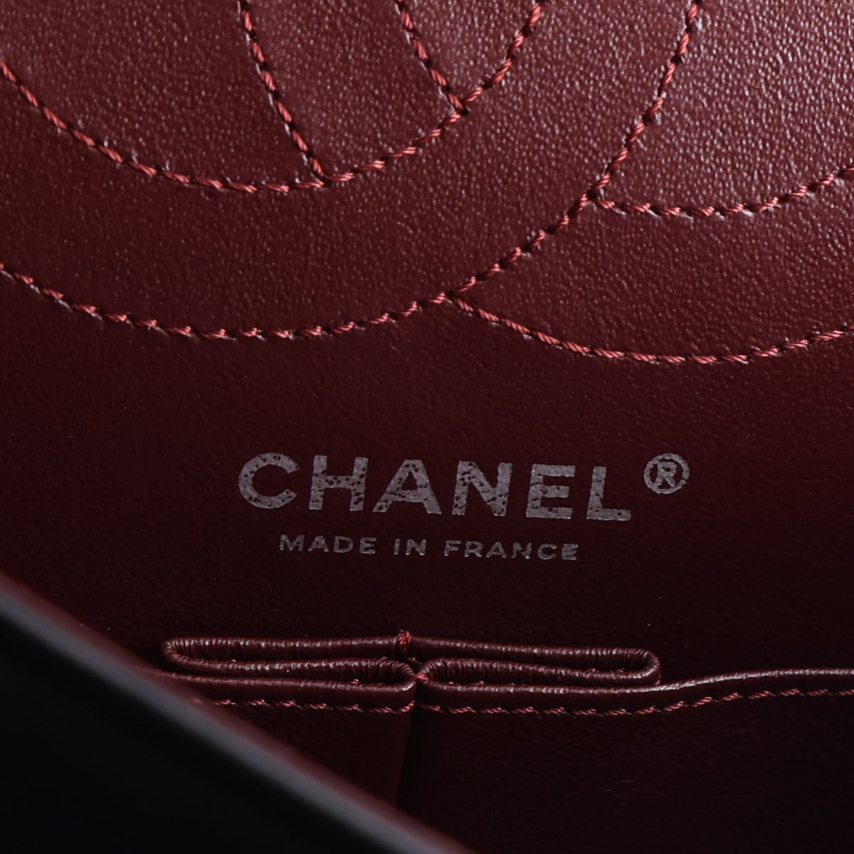 Aged Calfskin Quilted 2.55 Reissue 225 Flap Black