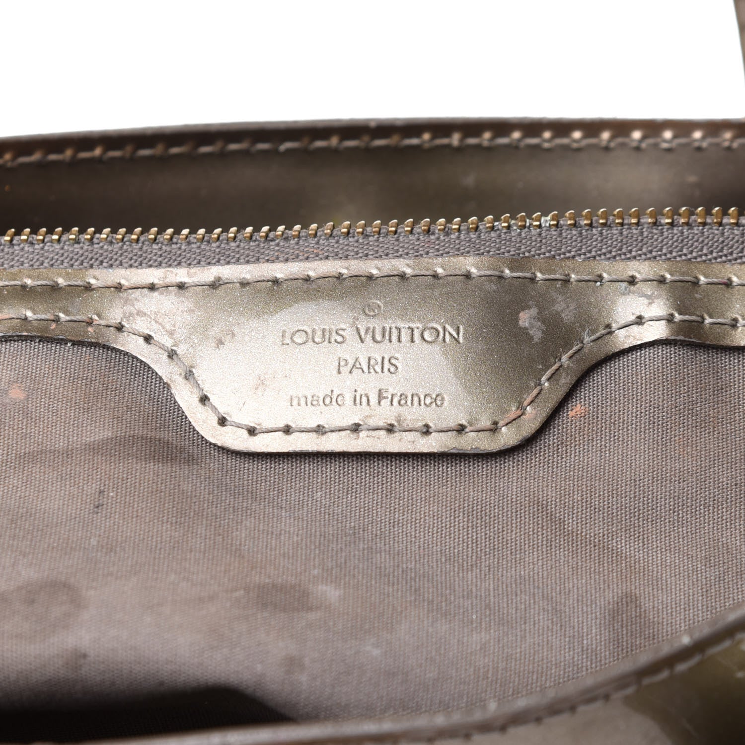 Louis Vuitton Vernis Wilshire PM Gris Art Deco 5 of 14