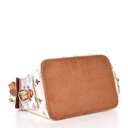 Louis Vuitton Monogram Multicolor Petit Noe White 4 of 12