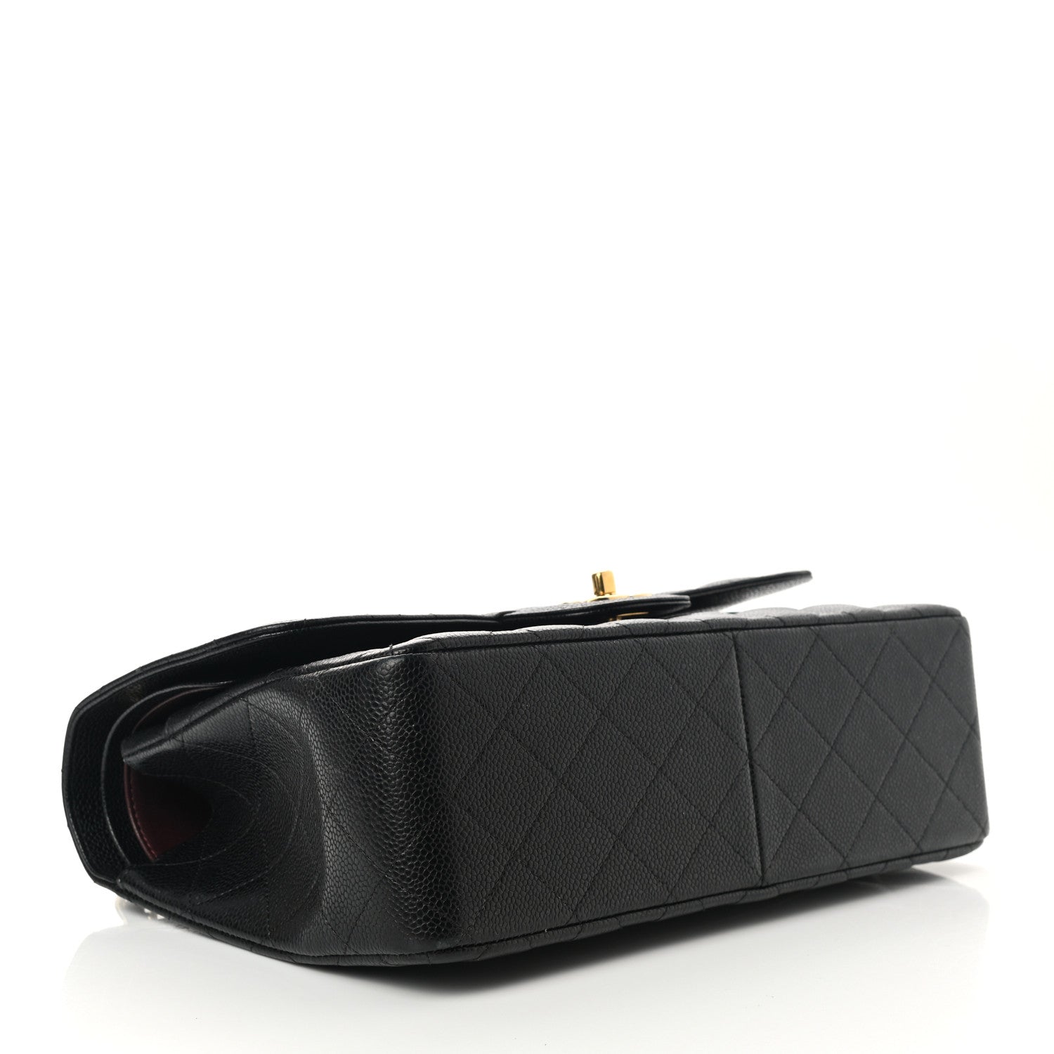 Chanel Caviar Quilted Jumbo Double Flap Black 4 of 11