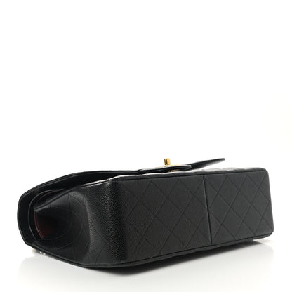 Chanel Caviar Quilted Jumbo Double Flap Black 4 of 11