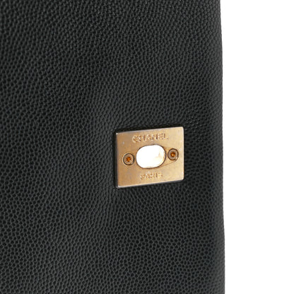 Chanel Caviar Quilted Small Coco Handle Flap Black 6 of 13