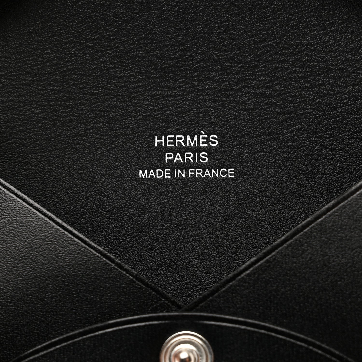 Hermes Box Calvi Card Case Black 7 of 7