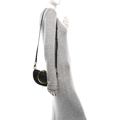 Chloe Calfskin Small Nile Bracelet Minaudiere Bag Black 2 of 12